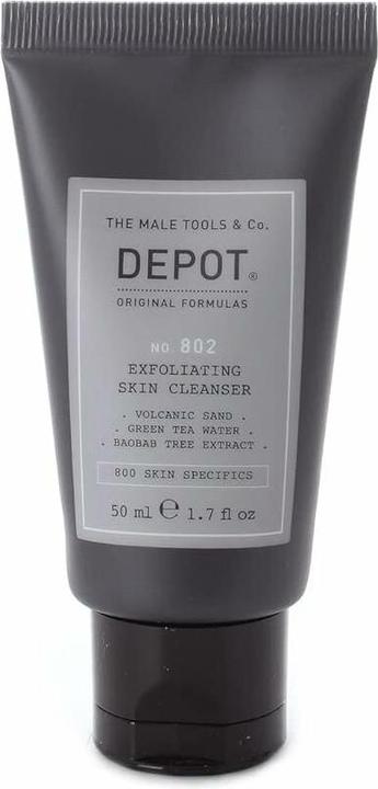 Actual product image Depot 802 Exfoliating Skin Cleanser 50ml (Cleansing scrub, 50 ml)