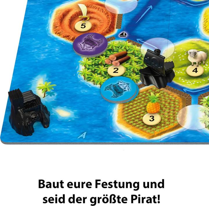 Produktbild Kosmos Catan Junior Mitbringspiel (Deutsch, 2 - 4 Spieler)