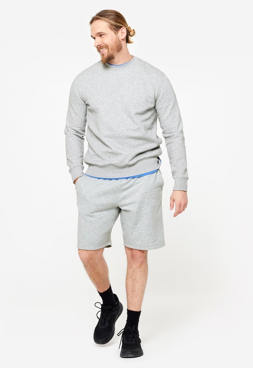 Produktbild Domyos Sweatshirt Herren warm Baumwollgewebe - grau (XL)