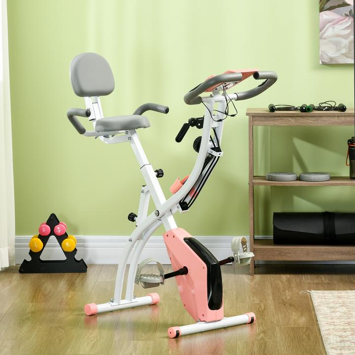 Actual product image Homcom Bike trainer with LCD display