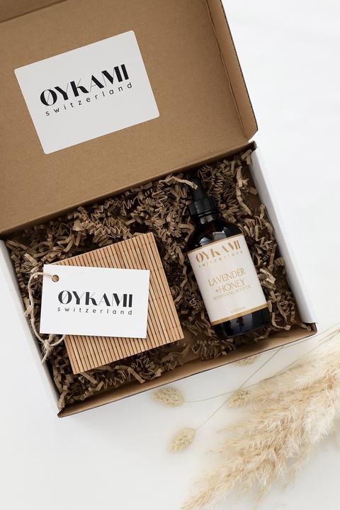 Image du produit Oykami Coffret cadeau Huile pour le corps Lavender and Honey (Set soin du corps)
