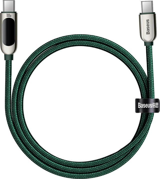 Actual product image Baseus USB C – USB C (1 m, USB 2.0, 100 W)