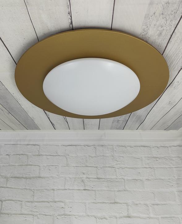 Actual product image Niermann Stand By Niermann Saturn ceiling light E27 gold Made in Germany