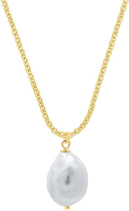 Immagine prodotto Candy Collana Keiko, argento sterling 925, placcata oro (Argento 925, Placcato oro 18k, 42 - 45 cm)
