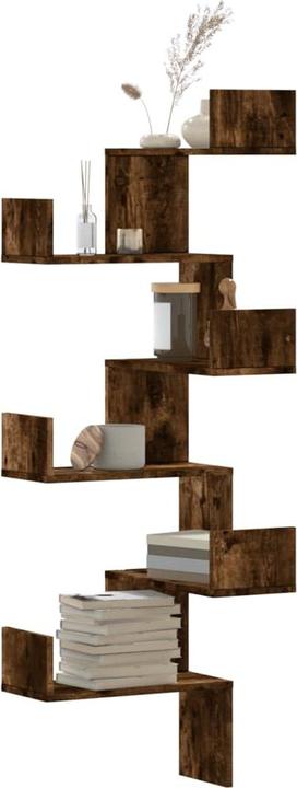Immagine prodotto VidaXL Scaffale a muro ad angolo (45 x 45 x 147 cm)