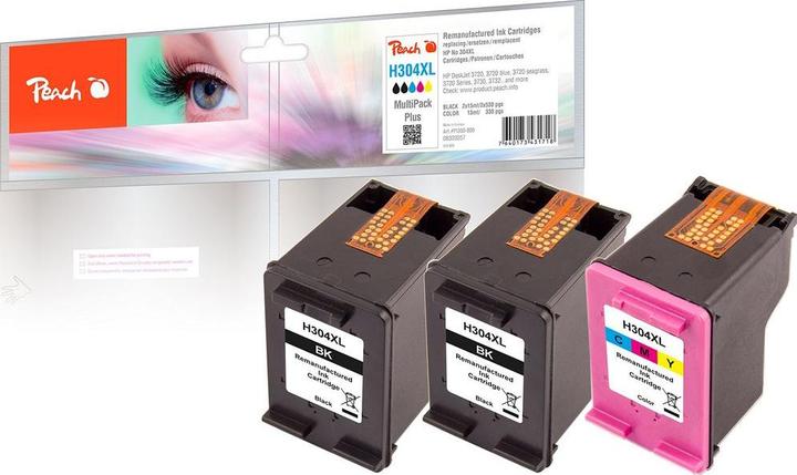 Image du produit Peach 304XL Multipack Plus (C, CF, M, Y)