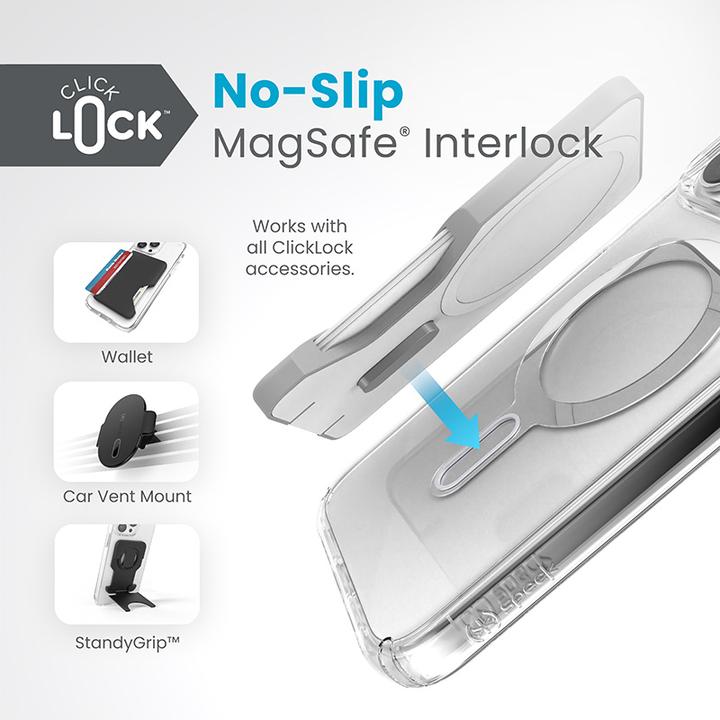 Actual product image speck Presidio Perfect-Clear - back cover for mobile phone (Apple iPhone 15 Pro Max)