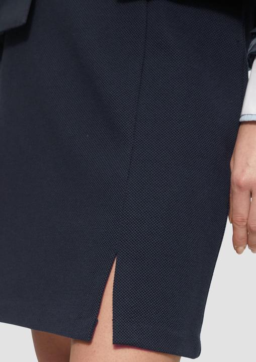 Actual product image S.Oliver Rock Rock aus Strukturjersey mit Schlitz (44)