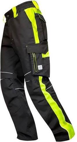 Actual product image Ardon Winter Pants Neon Black-Yellow L (L)
