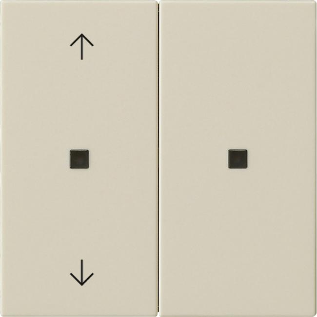 Gira 510801, Taster + Schalter, Weiss