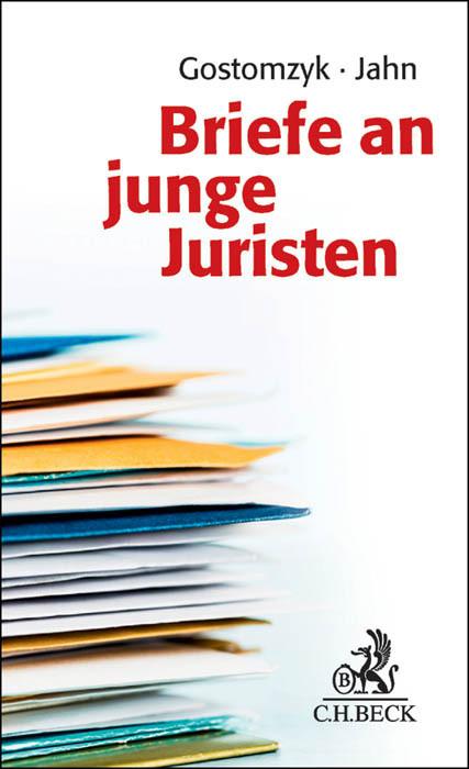 Produktbild Briefe an junge Juristen (Deutsch, 2015)