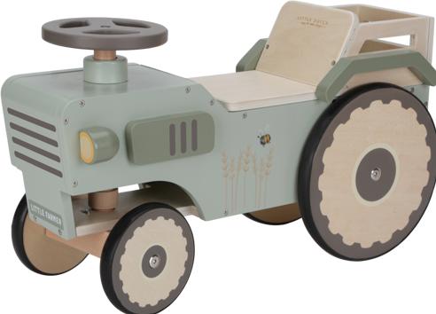 Immagine prodotto Little Dutch Trattore a quattro ruote motrici in legno Little Farm FSC