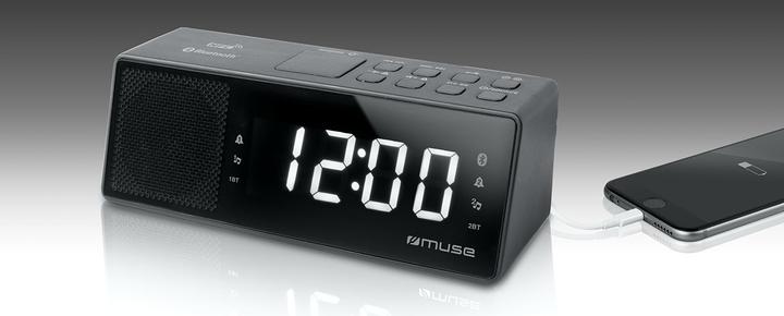 Produktbild Muse M-172 BT Clock Digital Black