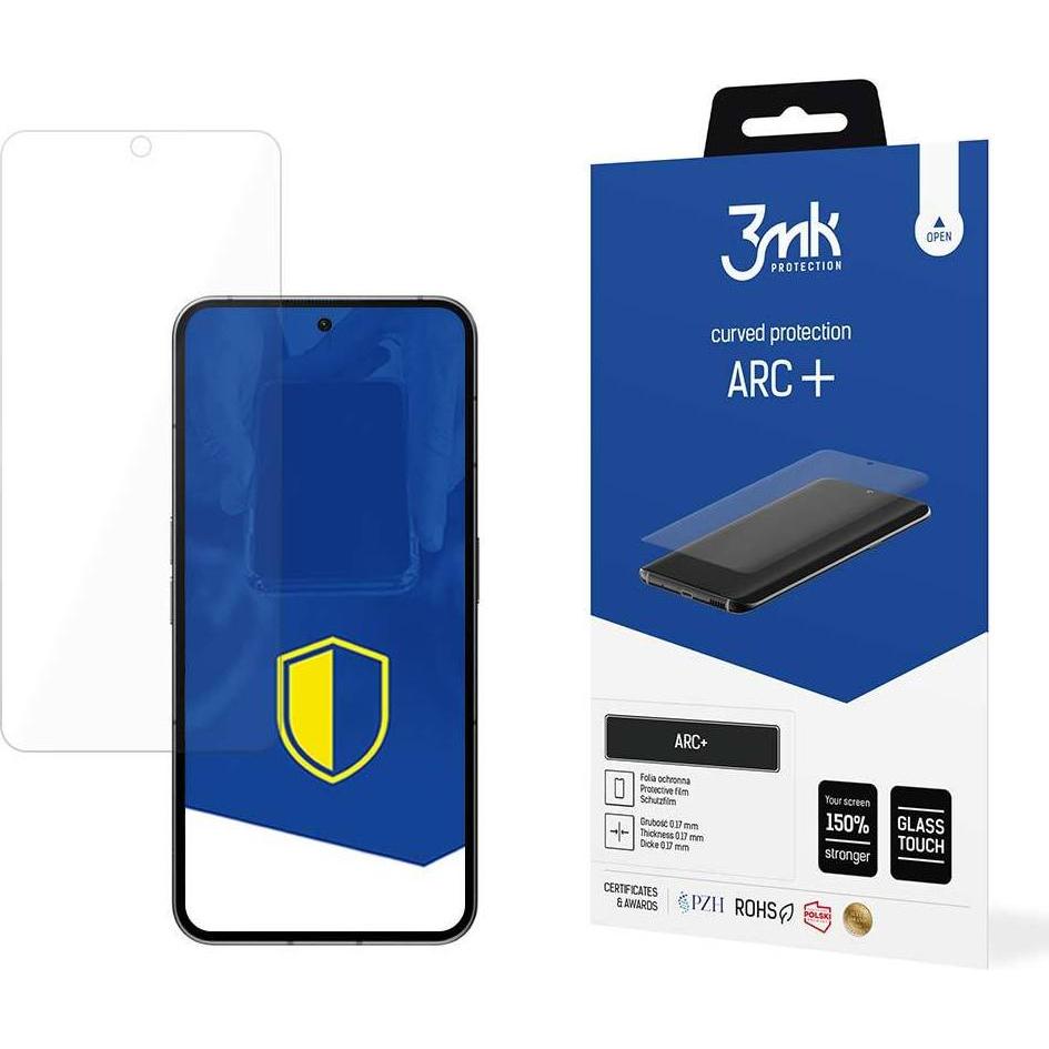 3Mk Trasparente Niente Telefono 2 - Arc+ (1 Pz., Nothing Phone (2)), Pellicola Protettiva Smartphone,