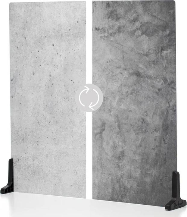 Béton glacé, Ciment de minuit, Concrete, Gris, Noir