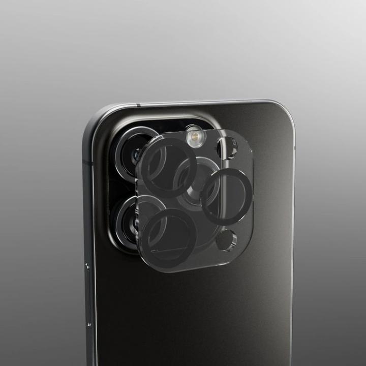 Actual product image SBS Camera glass with D3O material (1 pcs., Apple iPhone 16 Pro, Apple iPhone 16 Pro Max)