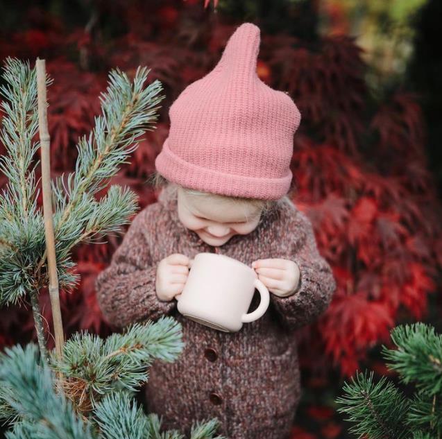 Actual product image Mushie Snack Cup