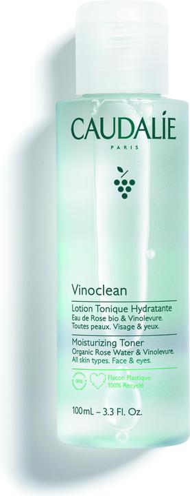 Actual product image Caudalie Moisturizing Face Tonic 100ml (Cleansing lotion, 100 ml)