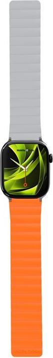 Immagine prodotto Mobile Origin Magnetic Watch Strap II orange/grey - Apple Watch 49mm/46mm/45mm/44mm