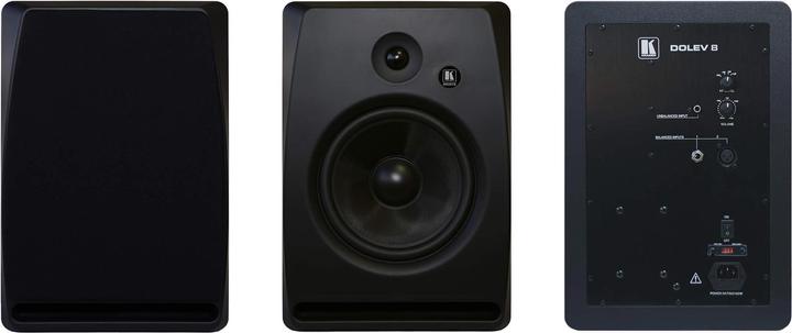 Actual product image Active loudspeaker Dolev 8 2-way 8 inch active loudspeaker in studio quality with 100 Watt (1 pcs., 100 W)