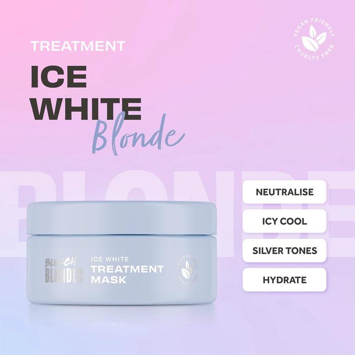 Actual product image Lee Stafford eachondes Ice White Toning Treatment - Mask for cooler shade ofond hair - 200ml (200 ml)