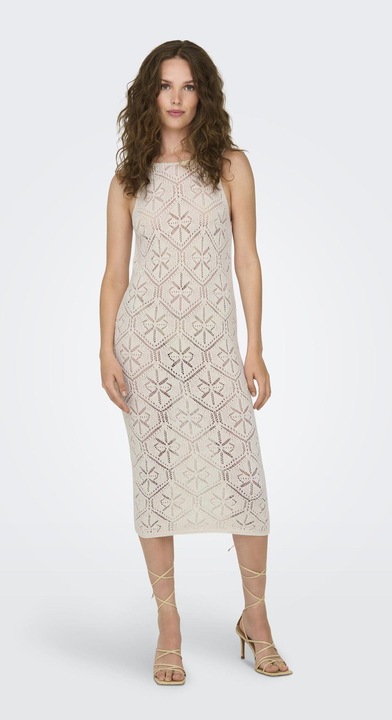 Image du produit JdY Knit Fit Col rond Robe longue en tricot (L)