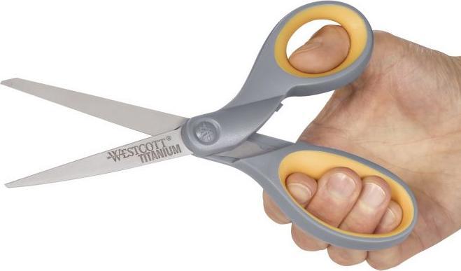 Produktbild Westcott Schere Softgrip Titanium Super (18 cm)