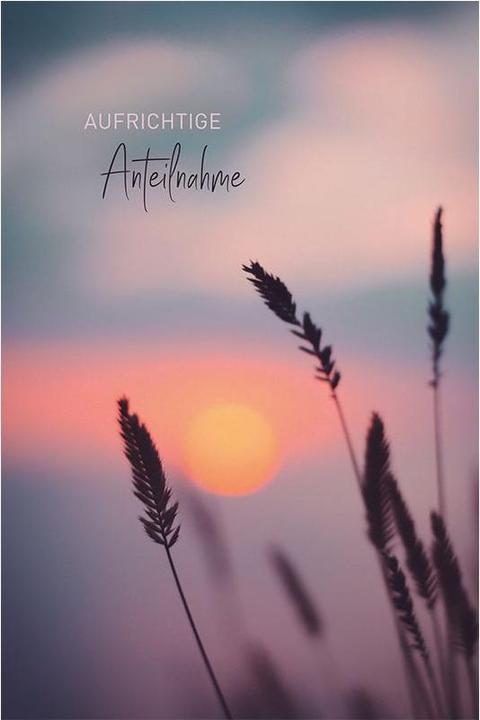 ABC Trauerkarte (1 Stk.)