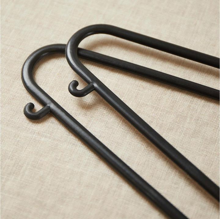 Produktbild Bieco Kleiderbügel 8 Stk. Schwarz (8 x)