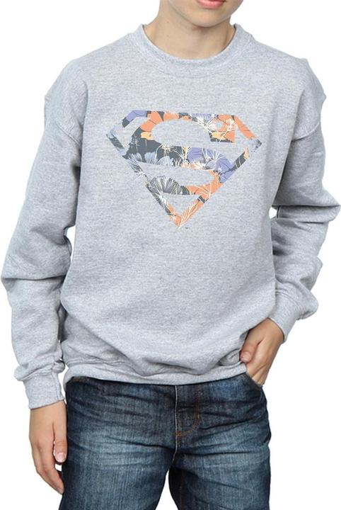 Produktbild Superman Floral Logo 2 Sweatshirt Jungen (140, 146)