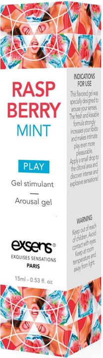 Produktbild Exsens Kühlendes Stimulationsgel Himbeer-Minze 15 ml. (15 ml)