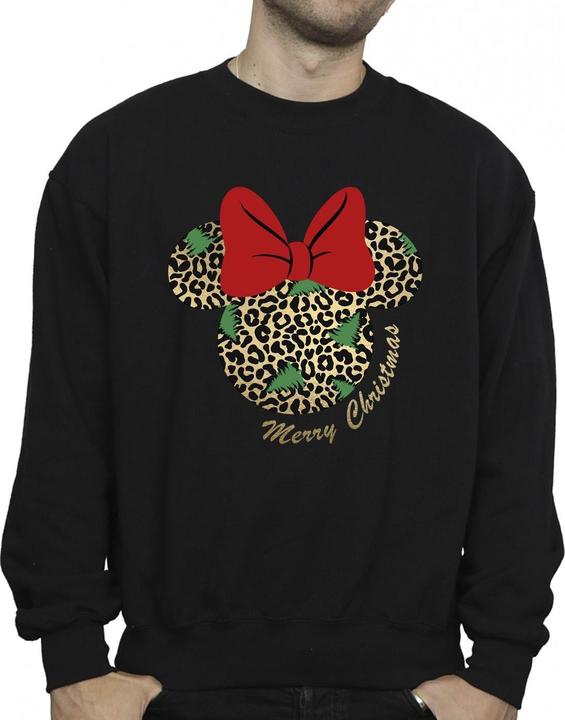 Image du produit Disney - Sweat MINNIE MOUSE LEOPARD CHRISTMAS - Homme (L)