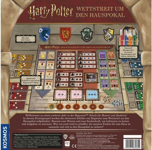 Produktbild Kosmos Kartenspiel Harry Potter: Wettstreit um den Hauspokal (Deutsch)