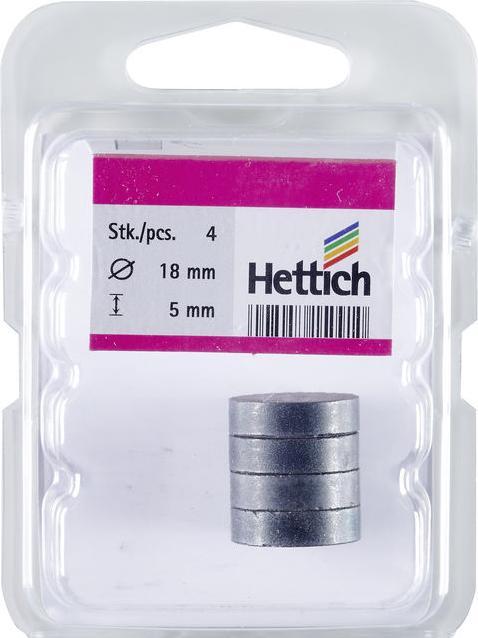 Actual product image Hettich Magnet Ø 18 mm x 5 mm