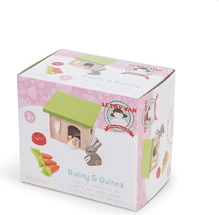 Actual product image Le Toy Van Bunny and guinea pig set