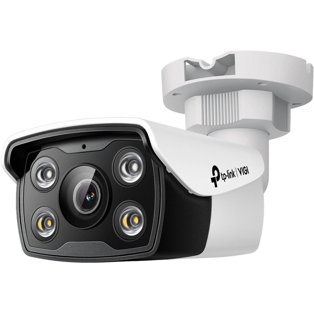 TP-Link Telecamera di rete bullet VIGI C350(2,8mm) da 5MP a colori (2880 x 1620 Pixels), Telecamera di rete, Nero, Bianco
