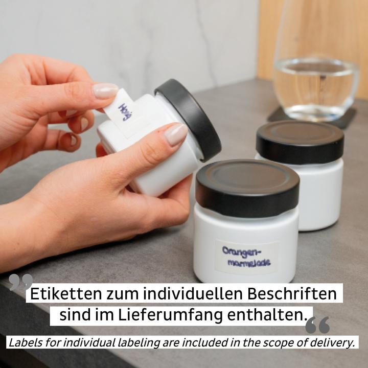 Actual product image Silwy Delicatessen magnetic jar set, 125 ml