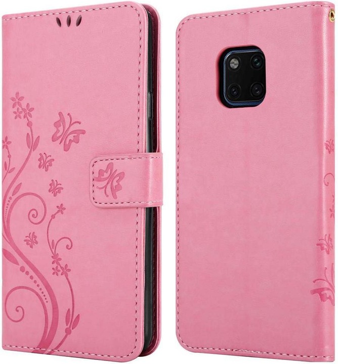 Produktbild Cadorabo Flower Book Cover (Huawei Mate 20 Pro)