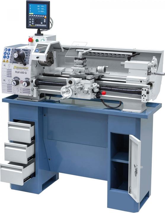 Immagine prodotto Bernardo Cantina Bernardo - Leit- und Zugspindeldrehmaschine Profi 650 G / 400 V, inkl. 2-Achs-Digitalanzeige ES-12 V