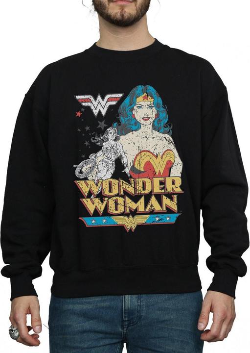Immagine prodotto Wonder Woman Posing Felpa Uomo (L)