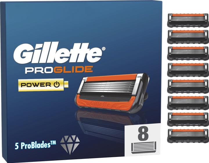 Gillette PROGLIDE Power, 8 blades (8 x)