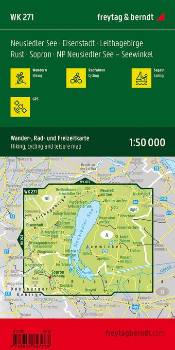 Produktbild Neusiedlersee, Eisenstadt, Leithgebirge, Rust, Sopron - FBW.WK271