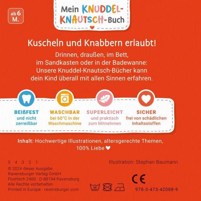 Thumbnail - Ravensburger, Babybücher, Mein Knuddel-Knautsch-Buch: Mein erstes Autobuch robust, waschbar und federleicht. Praktisch f...