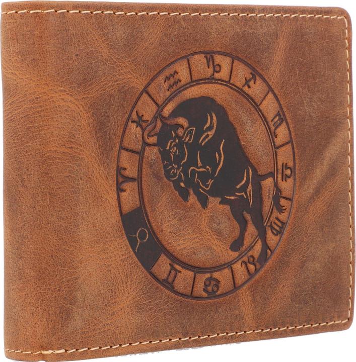 Produktbild Greenburry Vintage Sternzeichen Geldbörse Leder 12 cm