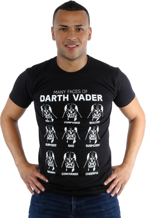 Produktbild Star Wars Many Faces Of Darth Vader TShirt (L)