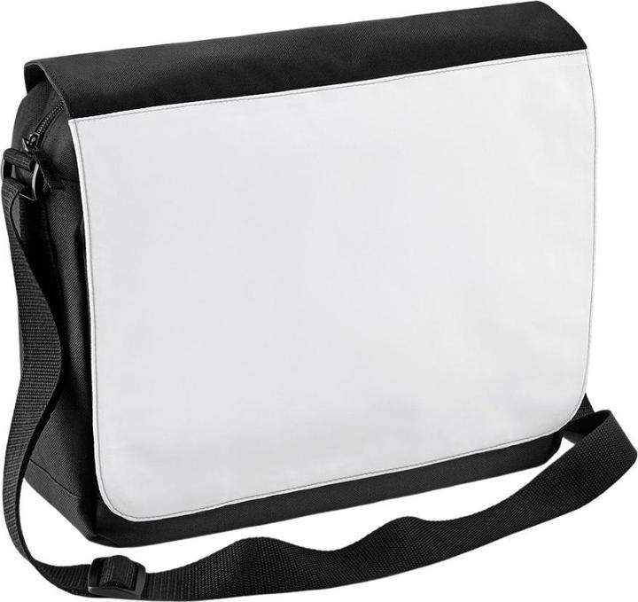 Actual product image Bagbase Sublimation Messenger Bag (9 l)