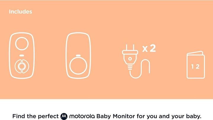 Actual product image Motorola AM21 (Baby Monitor Audio, 300 m)