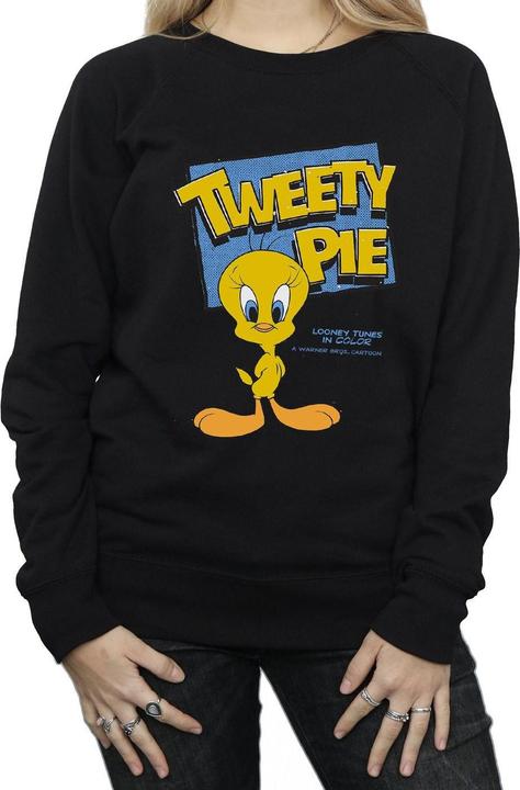 Immagine prodotto Looney Tunes Felpa da donna/donna in cotone classico Tweety (S)
