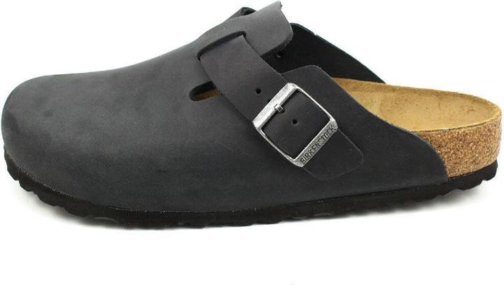 Actual product image Birkenstock Boston Nubuck Leather Oiled Narrow (46)