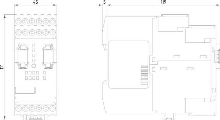 Produktbild Siemens MSS Basic Central Module, screw